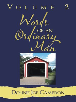 cover image of Words of an Ordinary Man